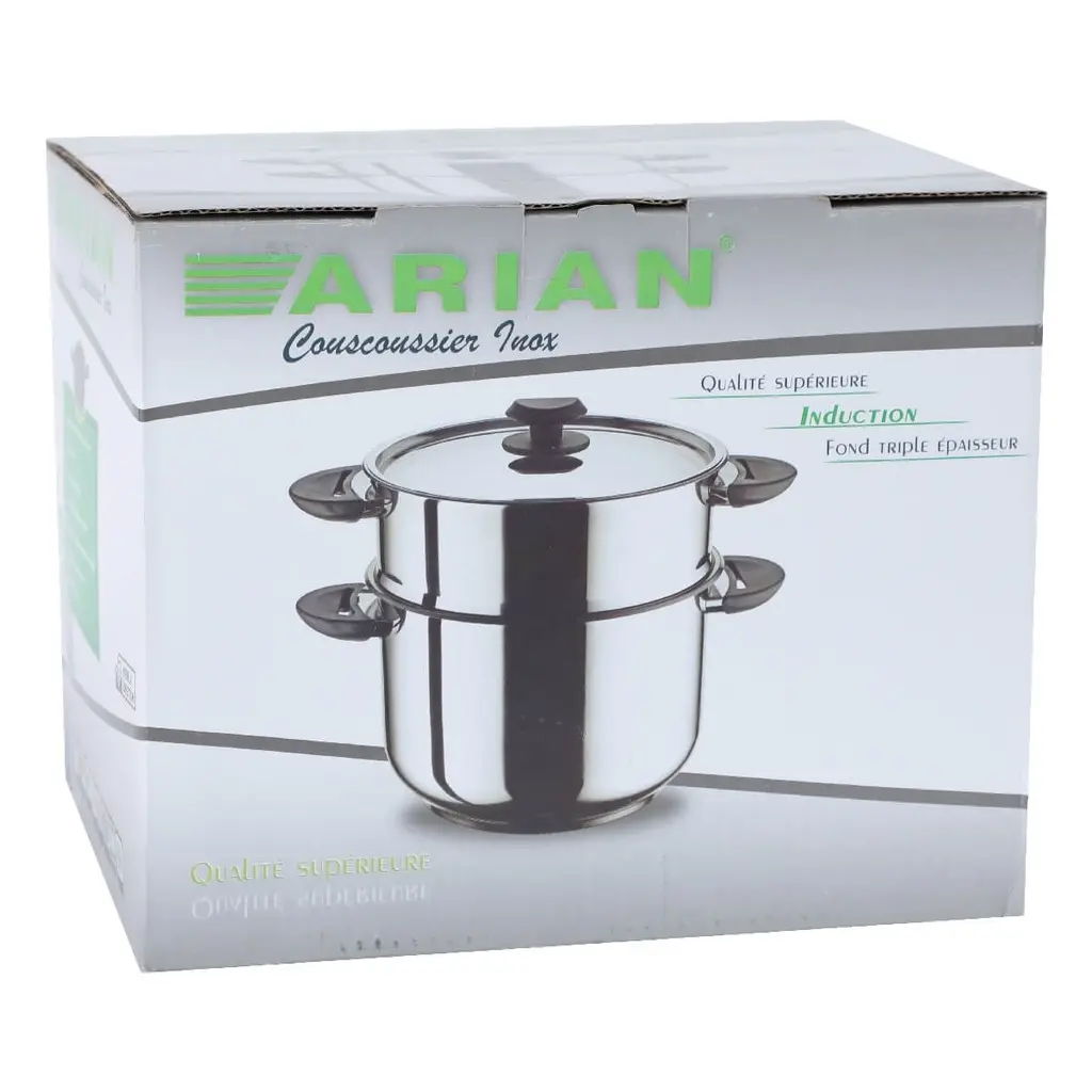 ARIAN Couscoussier Inox 6 L 22 Cm (5).webp