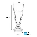 AZUR GLASS Coffret De 6 Gobelet A Milkshake RIVIERA 30 cl (5).webp