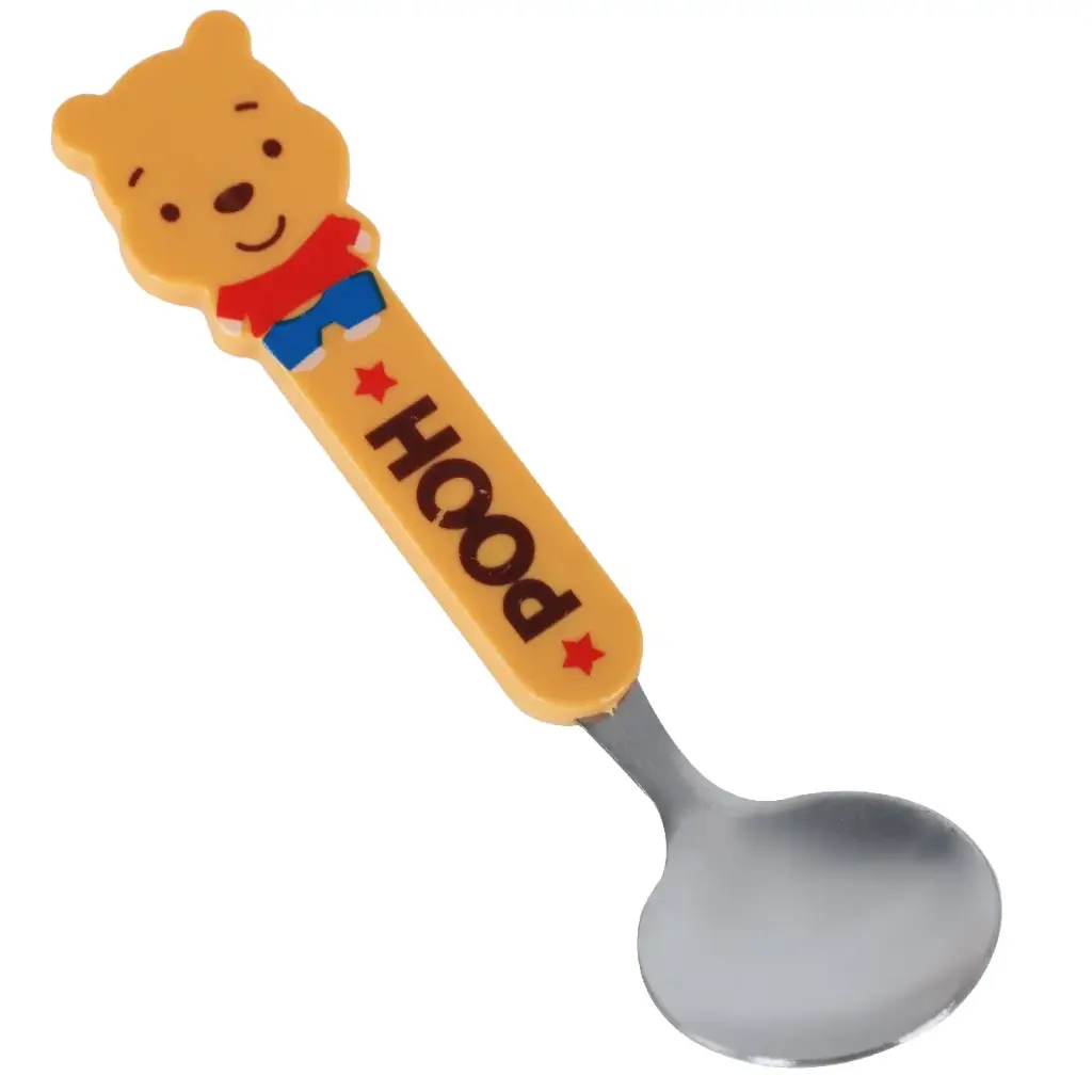 [CRP4343-3GO] Cuillère À Riz En Métal Pour Enfant Pooh