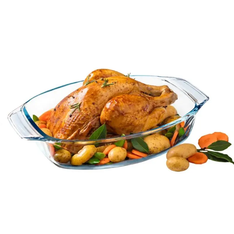 [DM30RR63046-GO] Plat Ovale PYREX Irrésistible 30 X 21 Cm 2 L