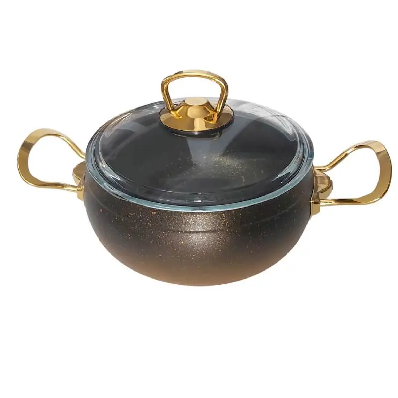 [PGH24-GO] Casserole Granite Daisy Hascevher 24cm