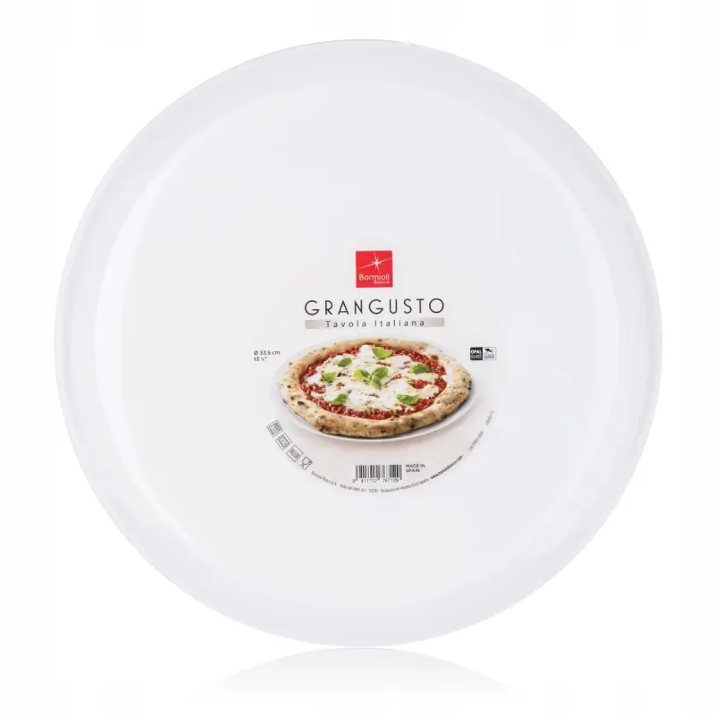 [AAPGC-GO] ASSIETTE À PIZZA BORMIOLI ROCCO GRANGUSTO CHEF 33,5 CM