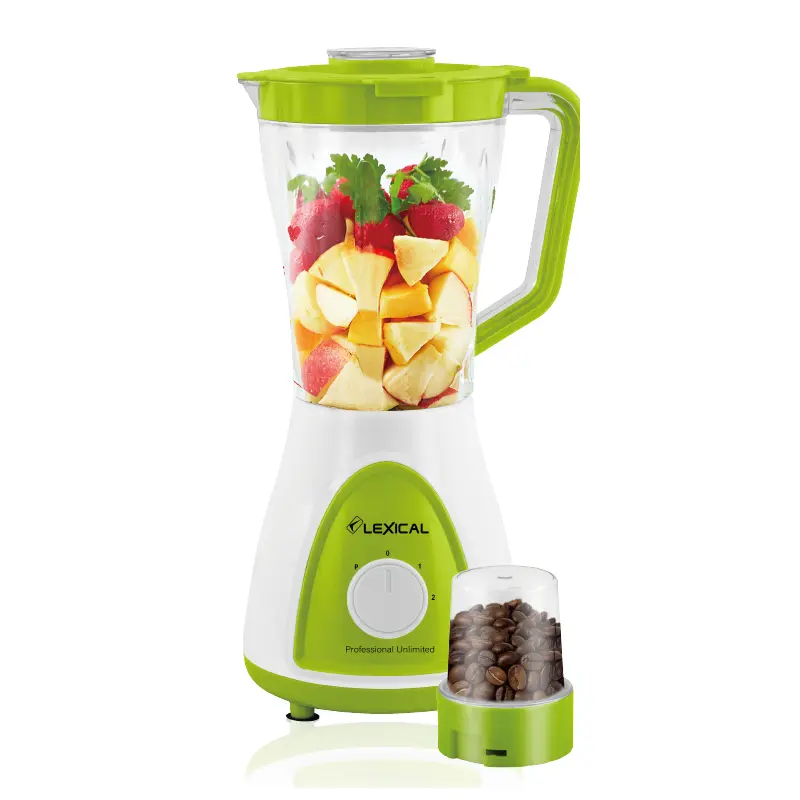 [LBL1520-GO-Vert Pistache] Blender Avec moulin café Lexical - 500W -1,5L - Vert Pistache