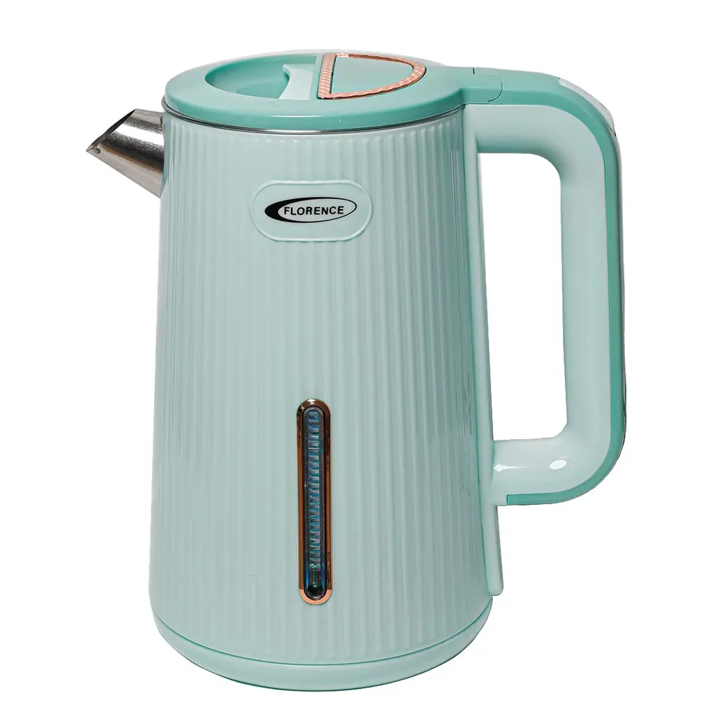 [HK373-GO-Vert d'eau] Bouilloire Électrique HK373 2L 1500W FLORENCE-Vert d'eau