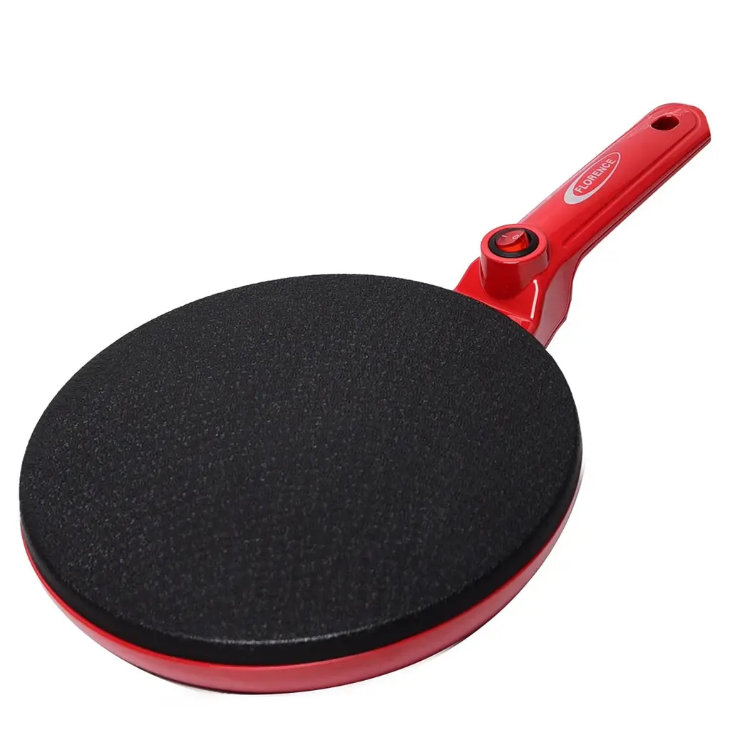 [HK417-GO-Rouge] Crêpière Electrique Florence 800W 24Cm - Rouge