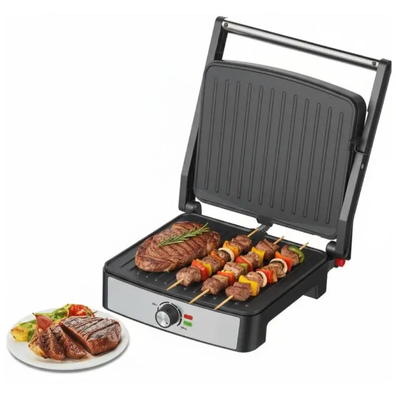 [HK454-GO] Appareil de Cuisson Panini Florence HK454 avec Miniteur - 2200 W