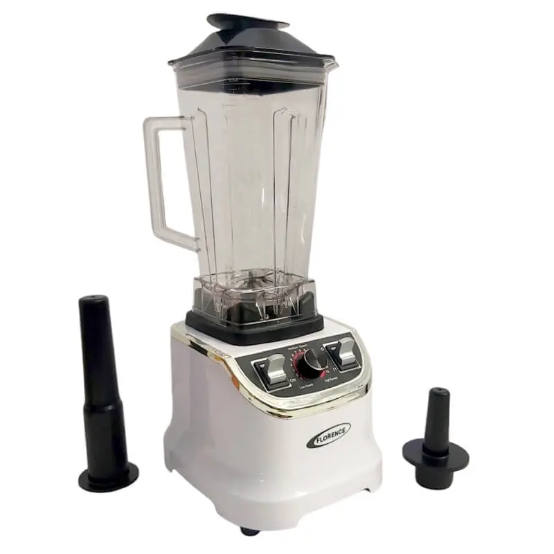 [AT2802GO-Blanc] Blender Ultra Puissant FLORENCE  2L 4800W-Blanc