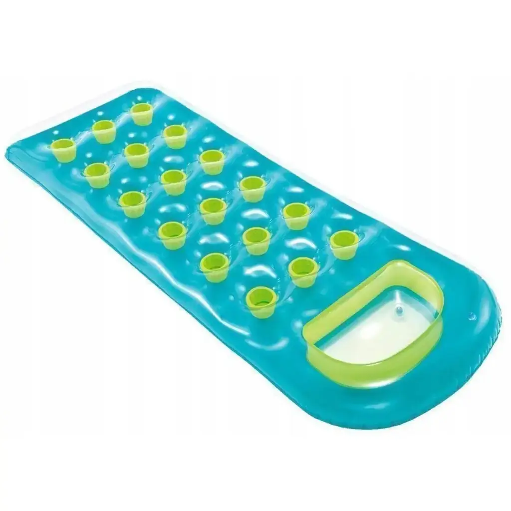 [MI2883-7GO-Vert] Matelas de plage gonflable INTEX 188x71 Cm-Vert