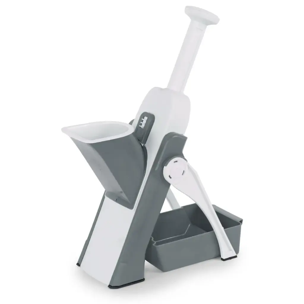 [SM2354GO-Gris] Trancheuse à Mandoline Manuel Multifonctions-Gris