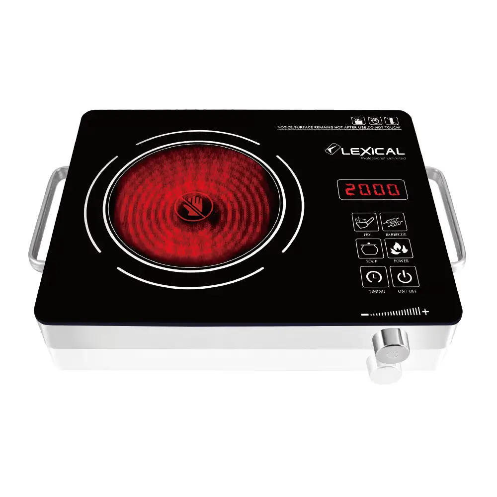 [LHP2705-GO] Cuisinière à induction électrique en Céramique Lexical LHP-2705 - 2000W
