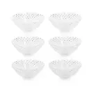 Bol En Verre 6 Pièces Maya Pour Salade De Fruits - 15 Cl-Motif 1