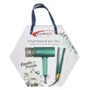 Coffret Sèche-cheveux & Lisseur-FLORENCE-Vert
