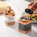 Ensemble de 3 bocaux alimentaires en verre avec une cuillère-Bronze