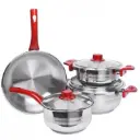 Ensemble de Batterie De Cuisine 7 Pièces Inox Royal 18/10