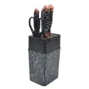 Ensemble De Couteaux De Cuisine Avec Support BOBSSEN 7 Pièces-Motif 1